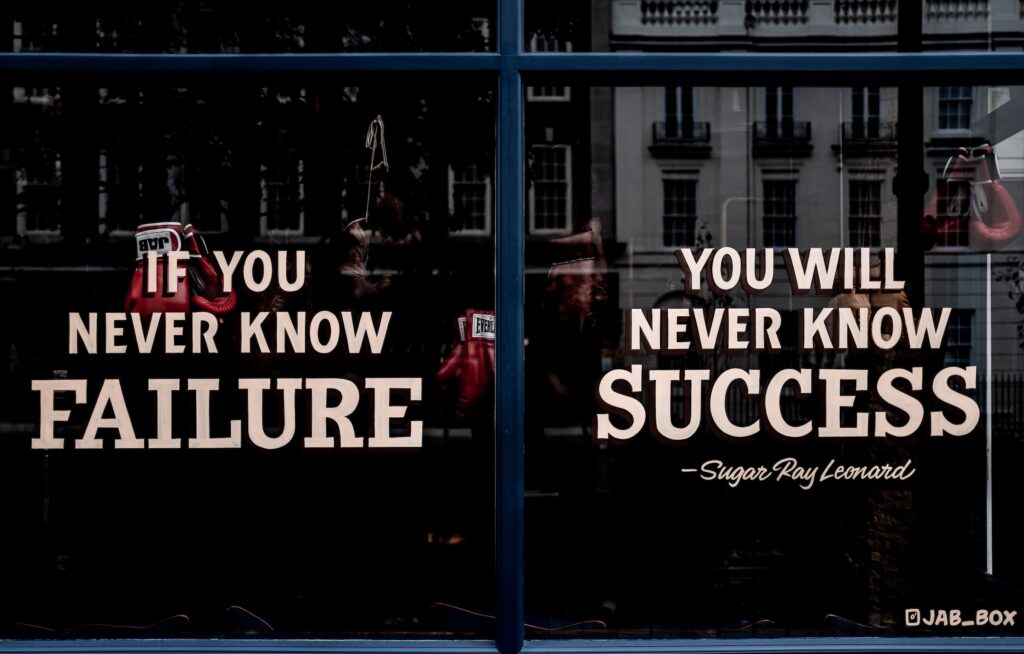 know failure to know success